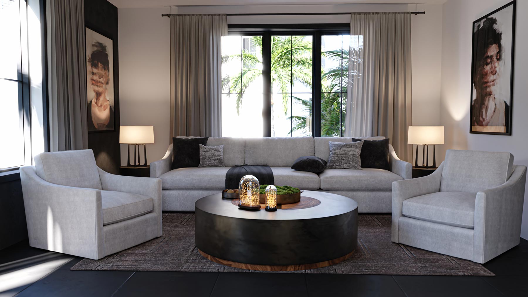 Bailey By The Sea, Living Room
