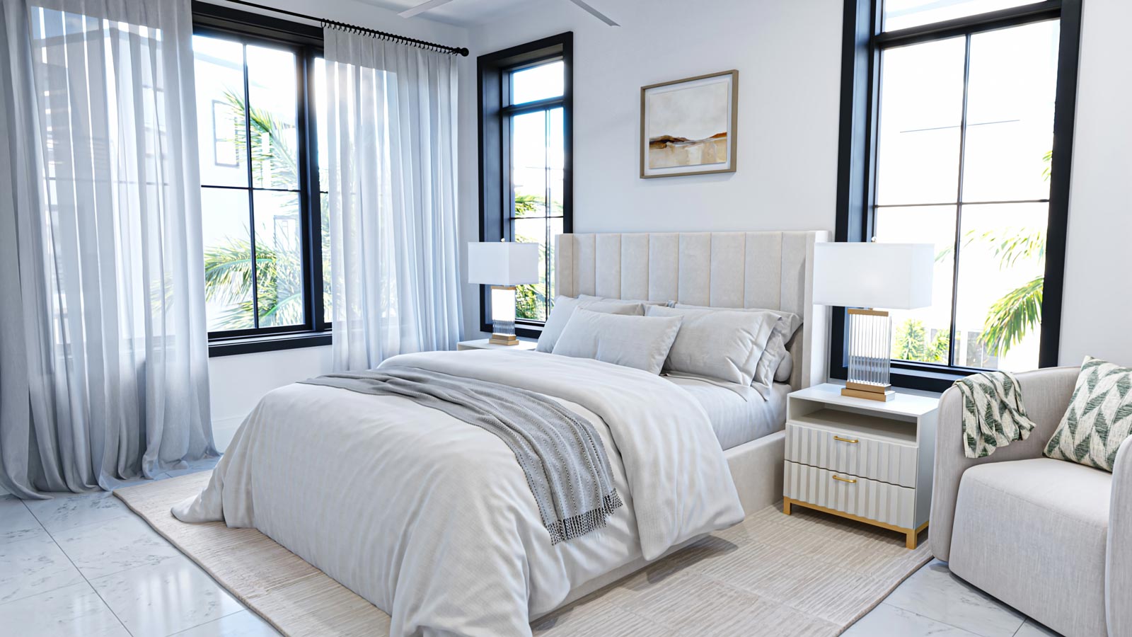 Bailey By The Sea, Seabright, Bedroom