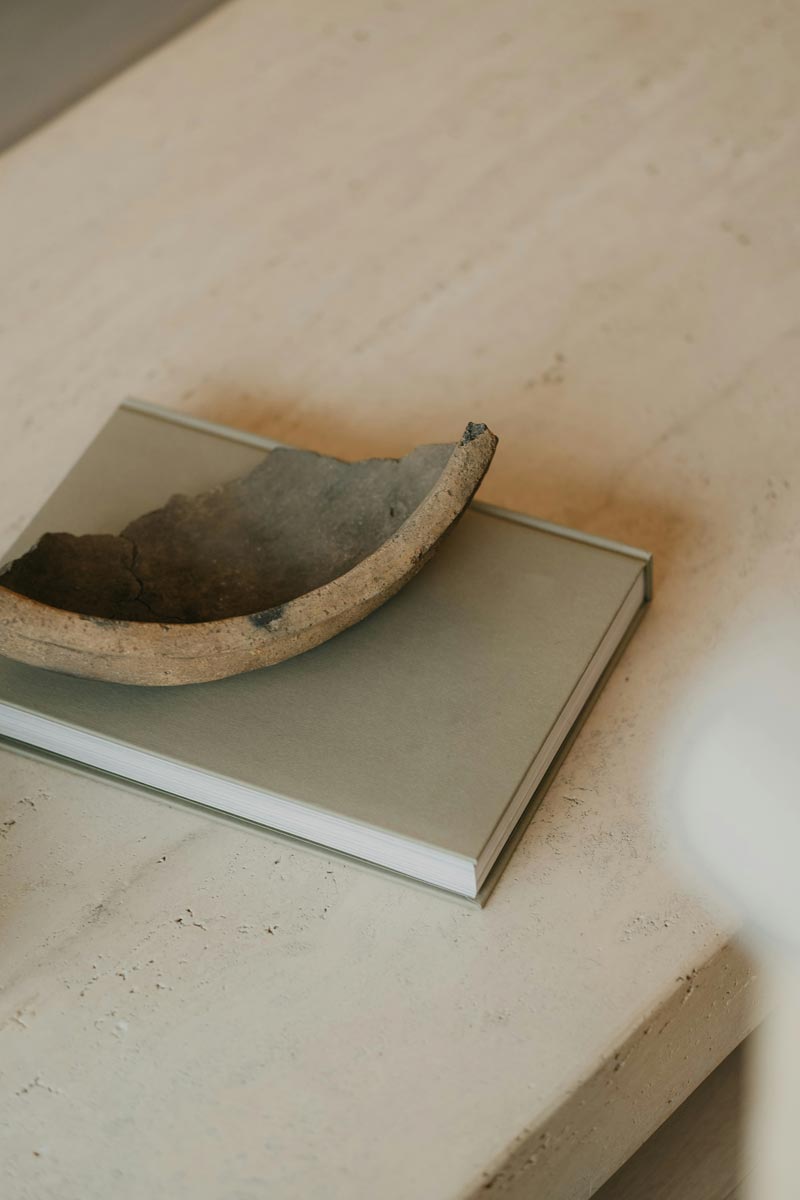 book on table
