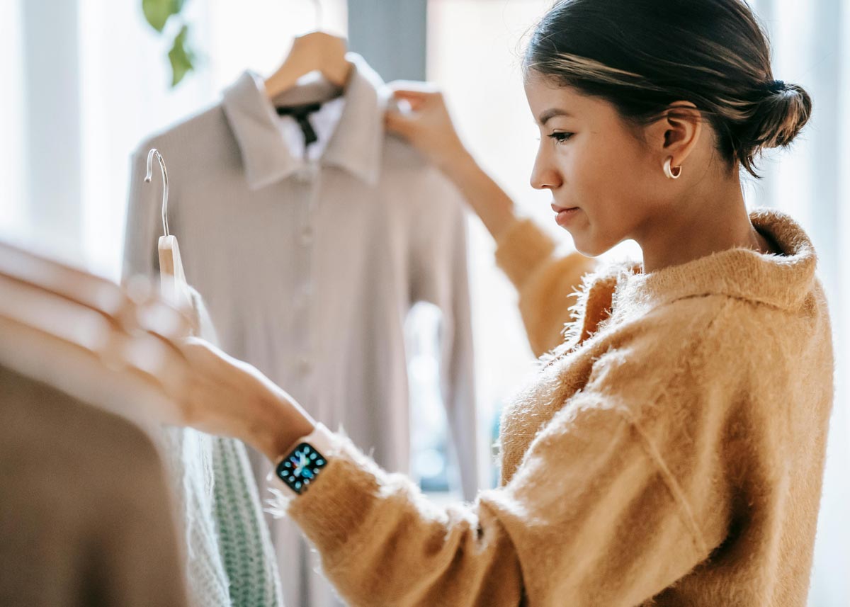 clothes shopping